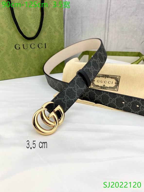 Gucci Belt 35mmX90-125cm 7D03